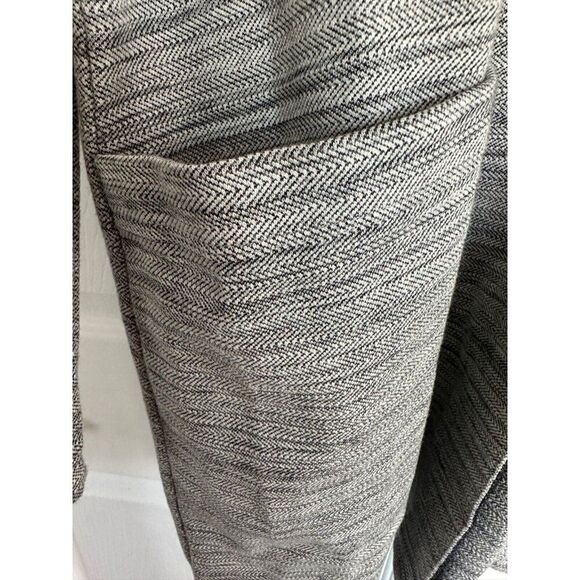 Eileen Fisher Woman's Chevron Knit Long Sleeve Jacket Coat Pockets - Picture 6 of 11